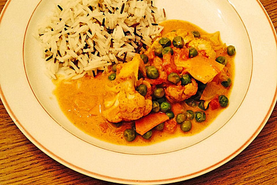 Blumenkohlcurry