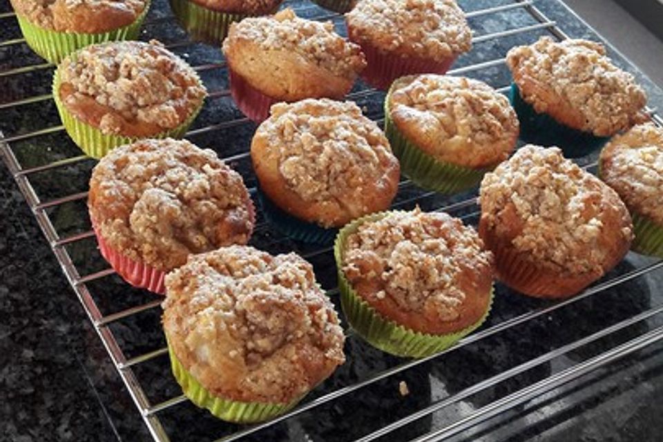 Birnen - Streusel Muffin