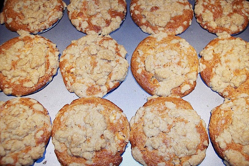 Birnen - Streusel Muffin