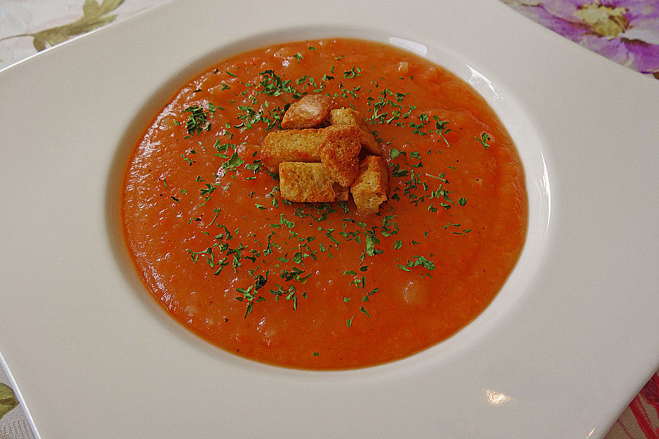 Karotten-Kartoffelsuppe