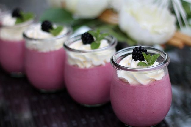 Brombeer-Joghurt-Mousse von miezy1511| Chefkoch