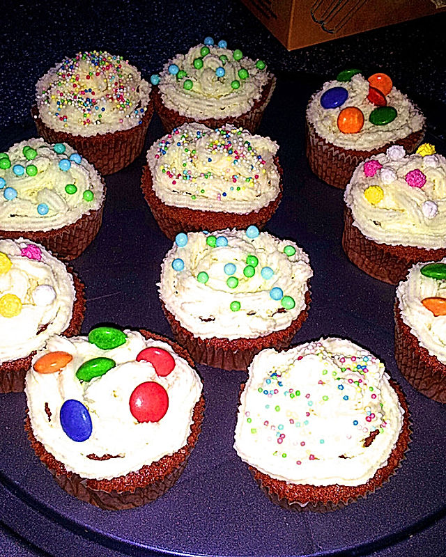 American Red Velvet Cupcakes