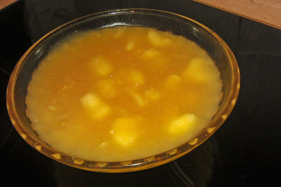 Apfel-Vanille-Pudding