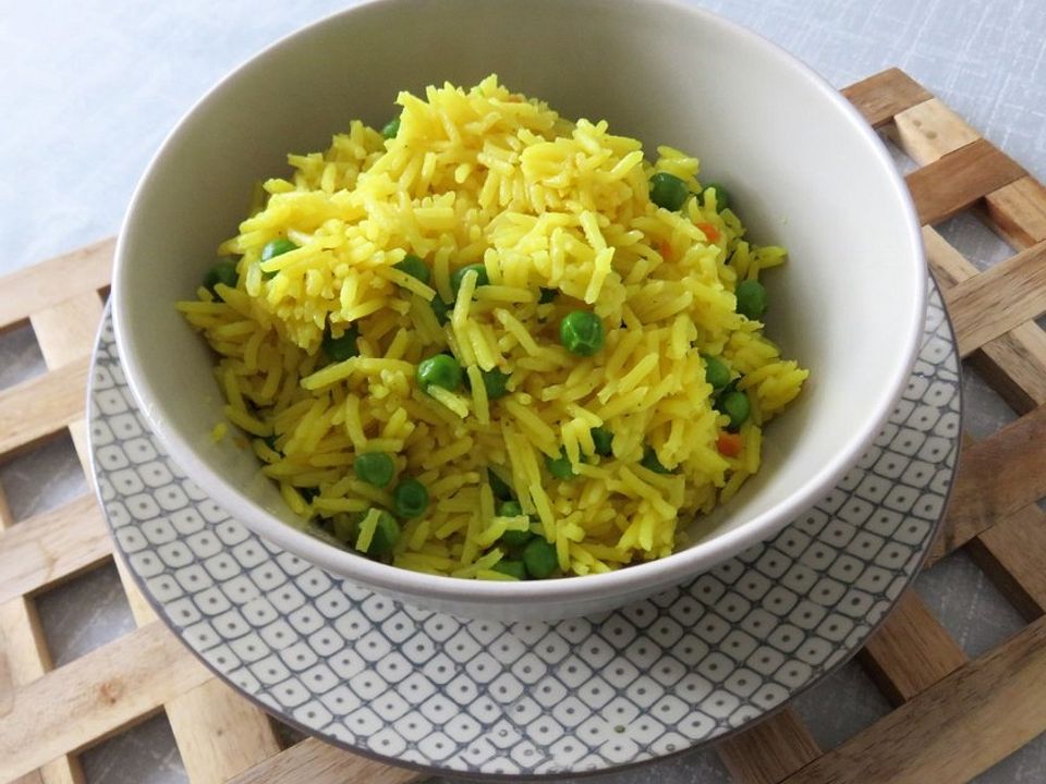 Gebratener Reis mit Erbsen von Tazyeen| Chefkoch