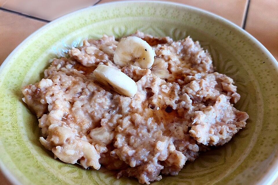 Bananen-Kokos Porridge