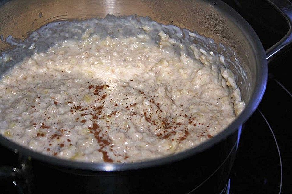 Bananen-Kokos Porridge