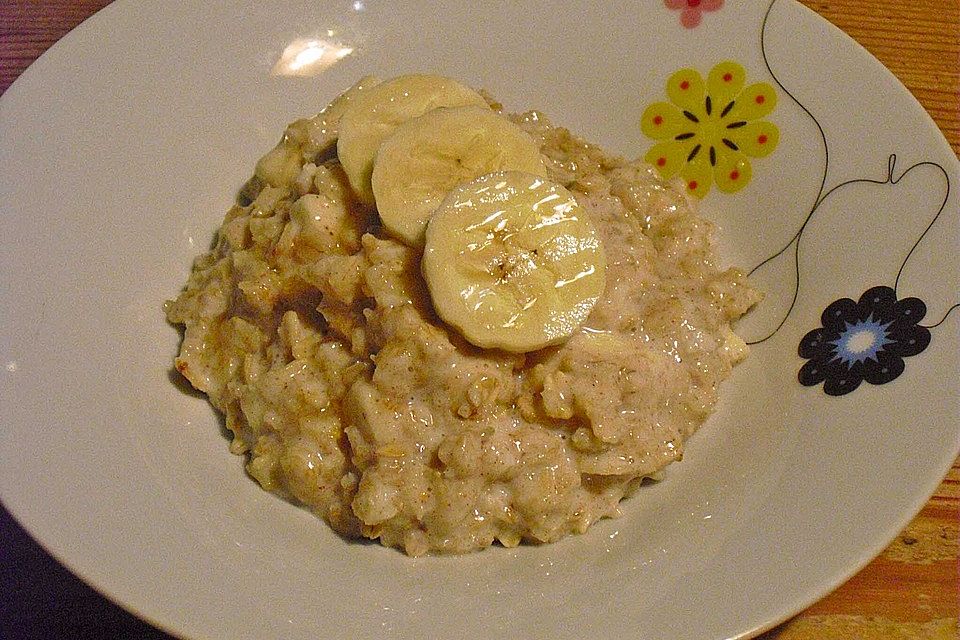 Bananen-Kokos Porridge