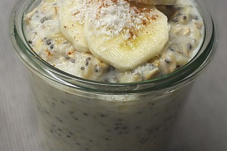 Bananen-Kokos Porridge