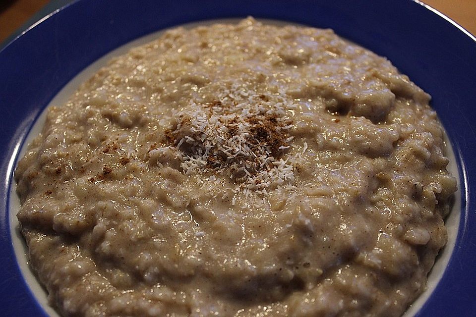 Bananen-Kokos Porridge