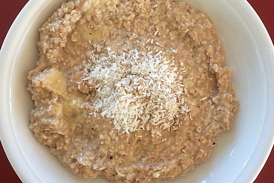 Bananen-Kokos Porridge