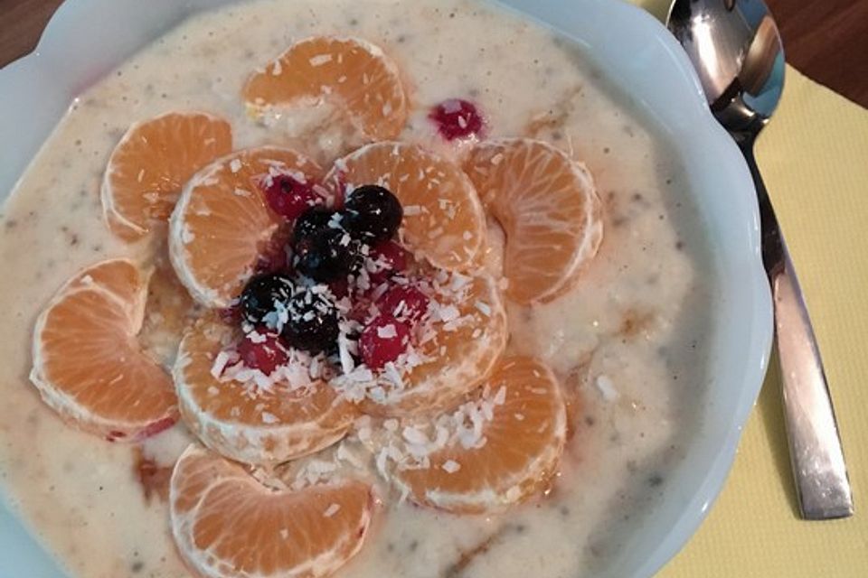 Bananen-Kokos Porridge