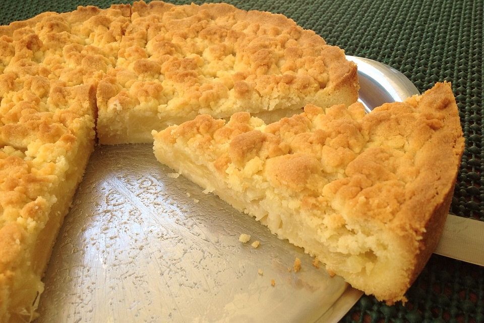 Ananas-Streuselkuchen à la Mosine