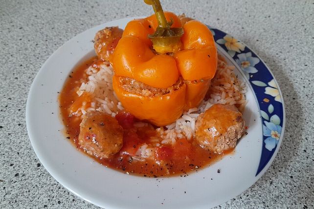 Gefüllte Paprika nach Uroma Susanne von Sivi| Chefkoch