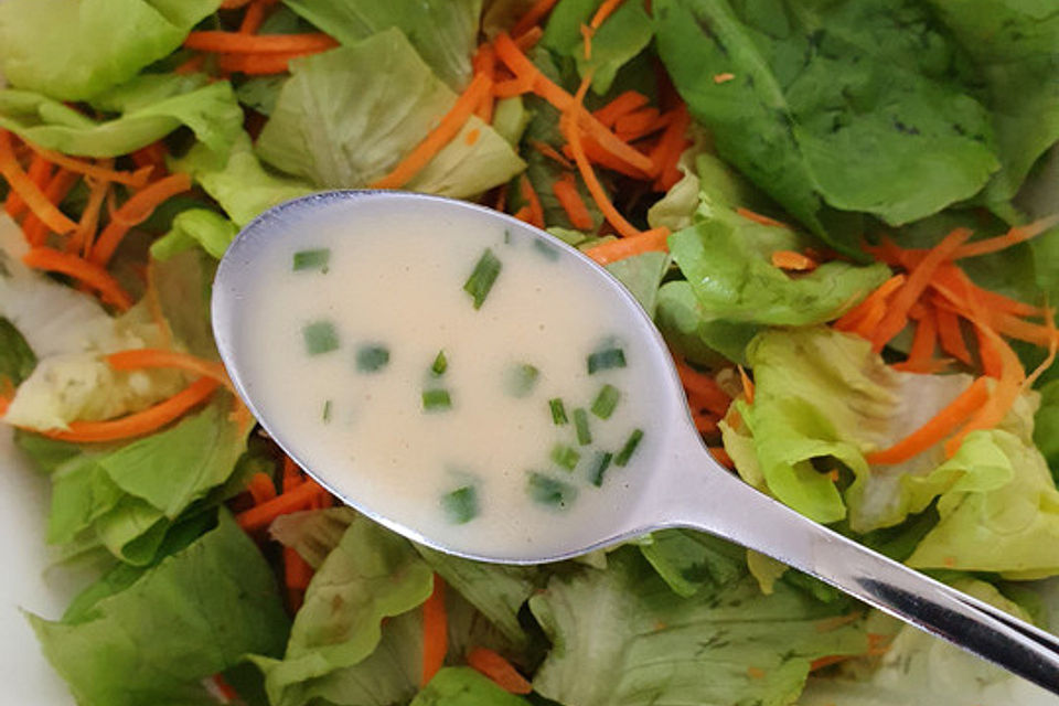 Holunderblüten-Vinaigrette