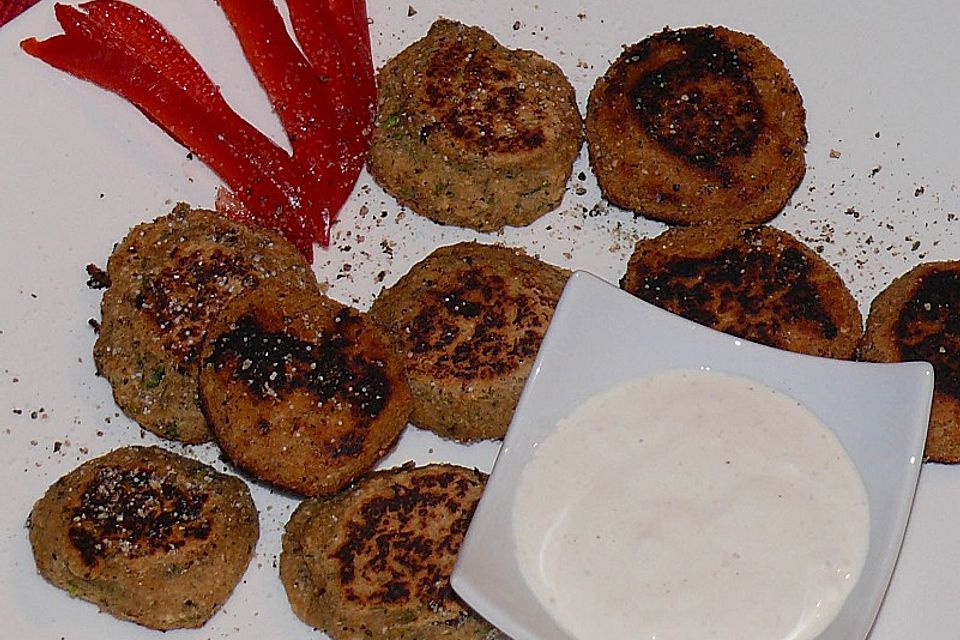 Schnelle Falafel in Pitabrot