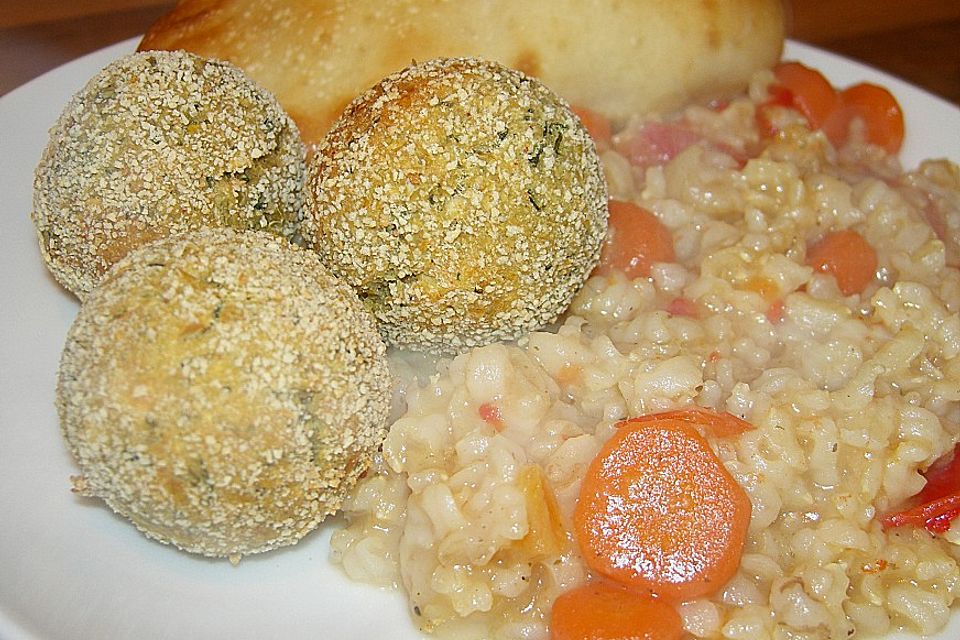 Schnelle Falafel in Pitabrot