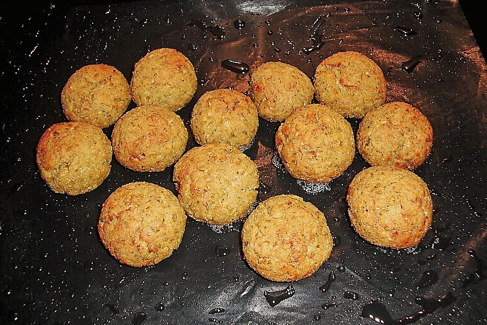 Schnelle Falafel in Pitabrot