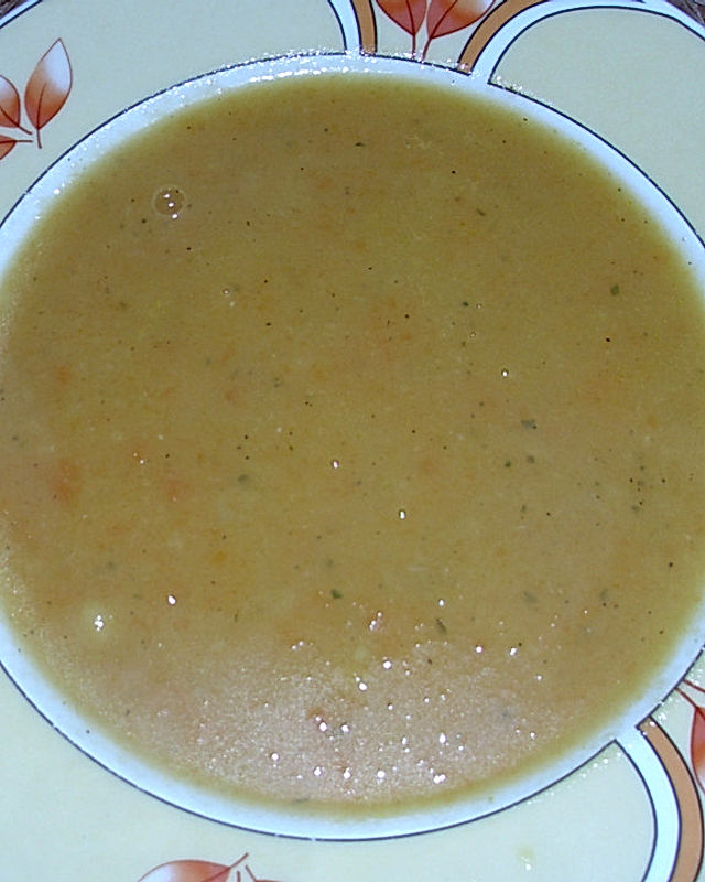 Vegane Möhren-Ingwer Cremesuppe