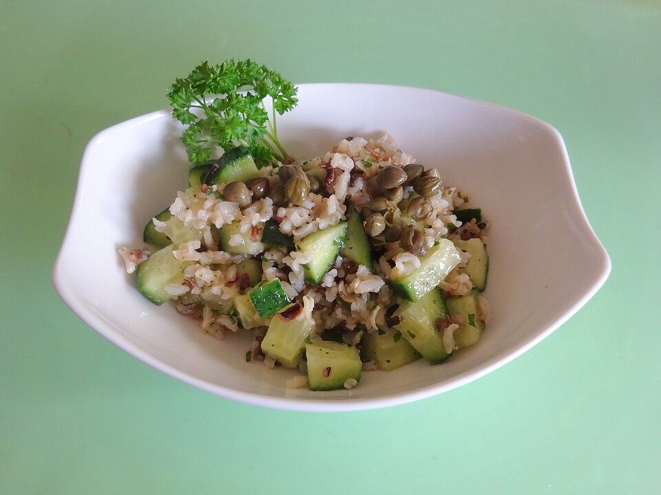 Reis-Gurken-Salat von hatschusep| Chefkoch