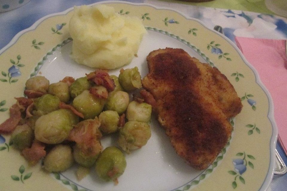 Putenschnitzel in Kruste