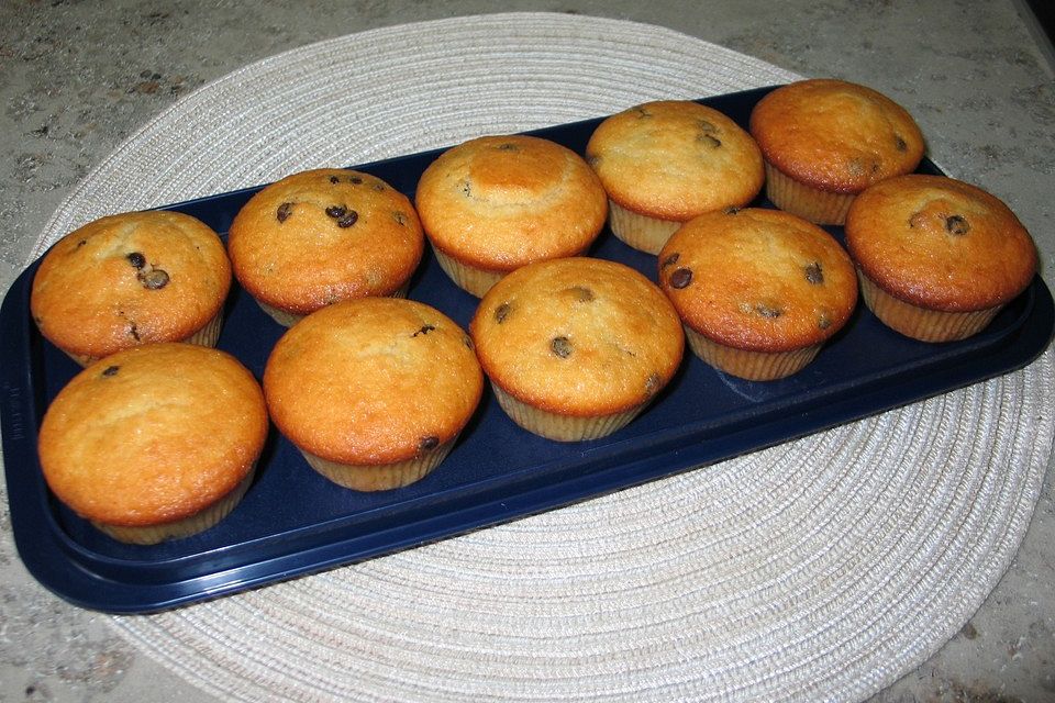 Schoko-Tröpfchen-Muffins