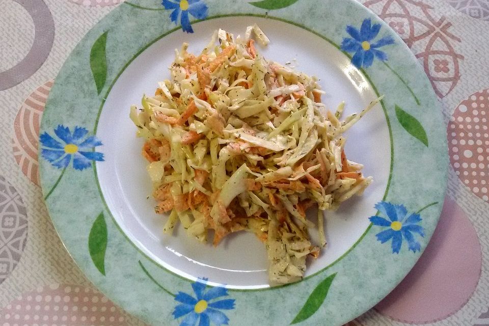 Weißkohlsalat russische Art