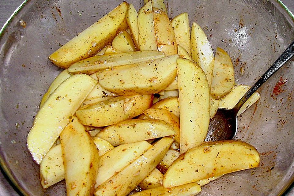 Ofenkartoffeln mit Oregano