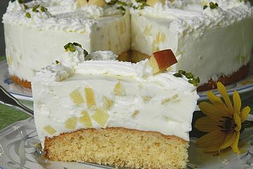 Apfel-Joghurt-Torte