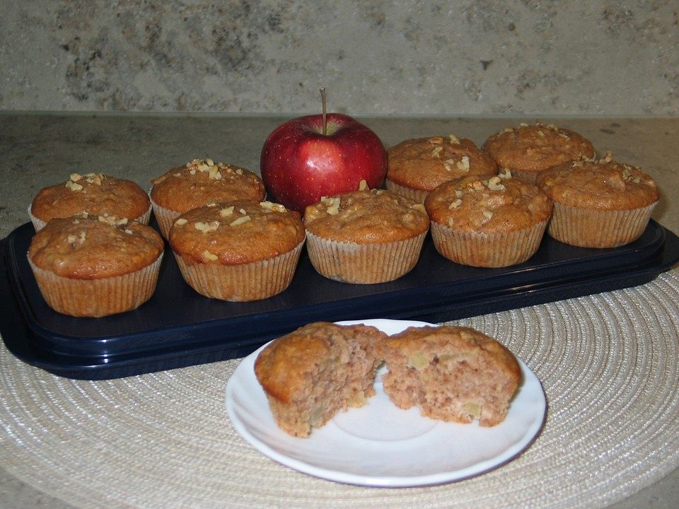 Apfel-Zimt-Muffins von claudiague| Chefkoch