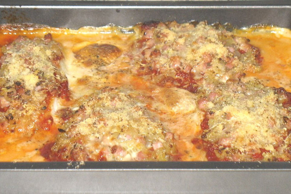 Fisch mit Metaxa-Sauce Fisch mit Metaxa-Sauce