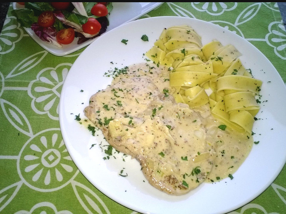 Schweinelende im Metaxa-Senfbett von Stutzer-PB| Chefkoch Schweinelende im Metaxa-Senfbett von Stutzer-PB| Chefkoch