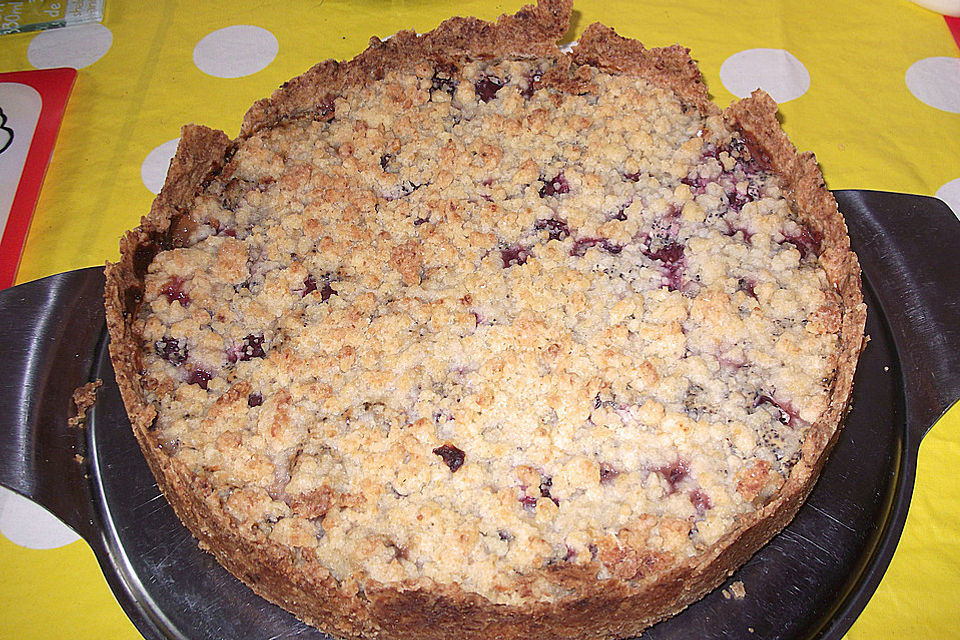 Kirsch-Mohn-Streuselkuchen