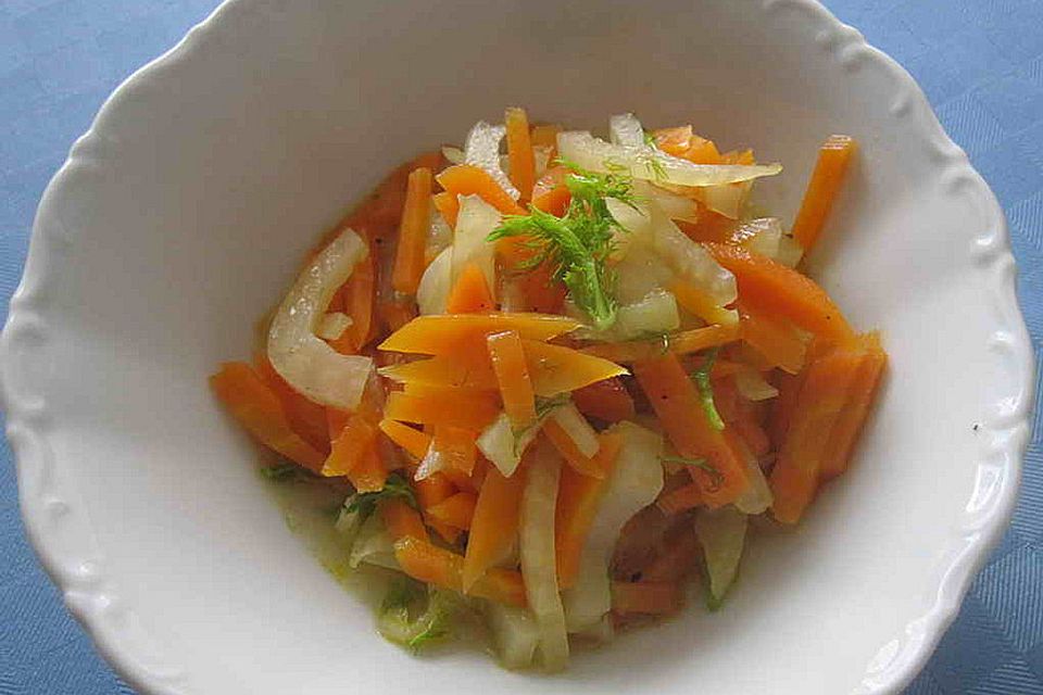 Fenchel-Möhren-Gemüse