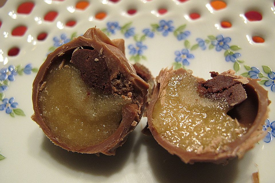 Honig-Marzipan-Pralinen