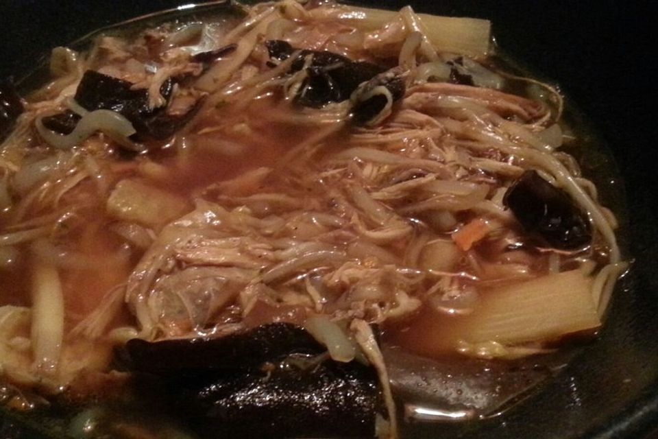 Chinesische Hühnersuppe