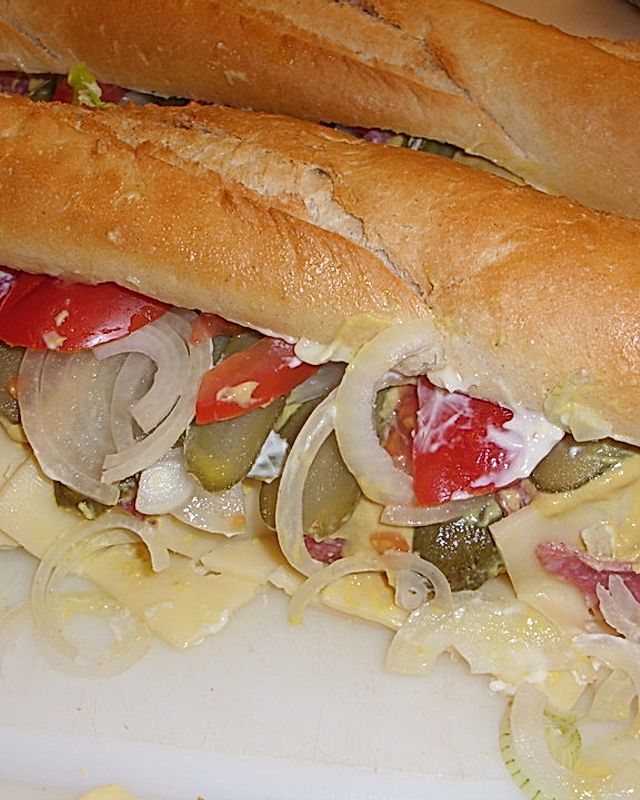 Amerikanisches Sandwich