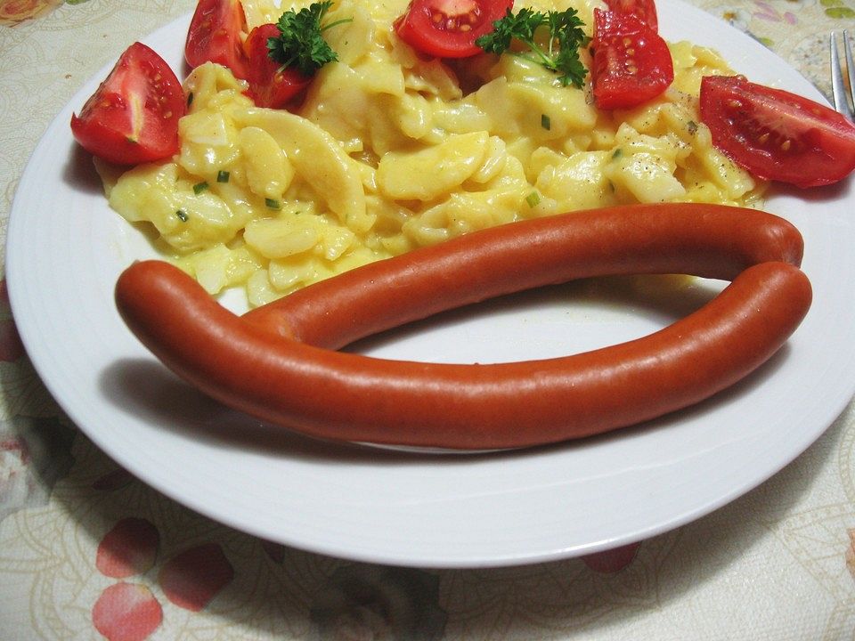 Kartoffelsalat mit Wiener Würstchen à la Gabi von gabriele9272 | Chefkoch