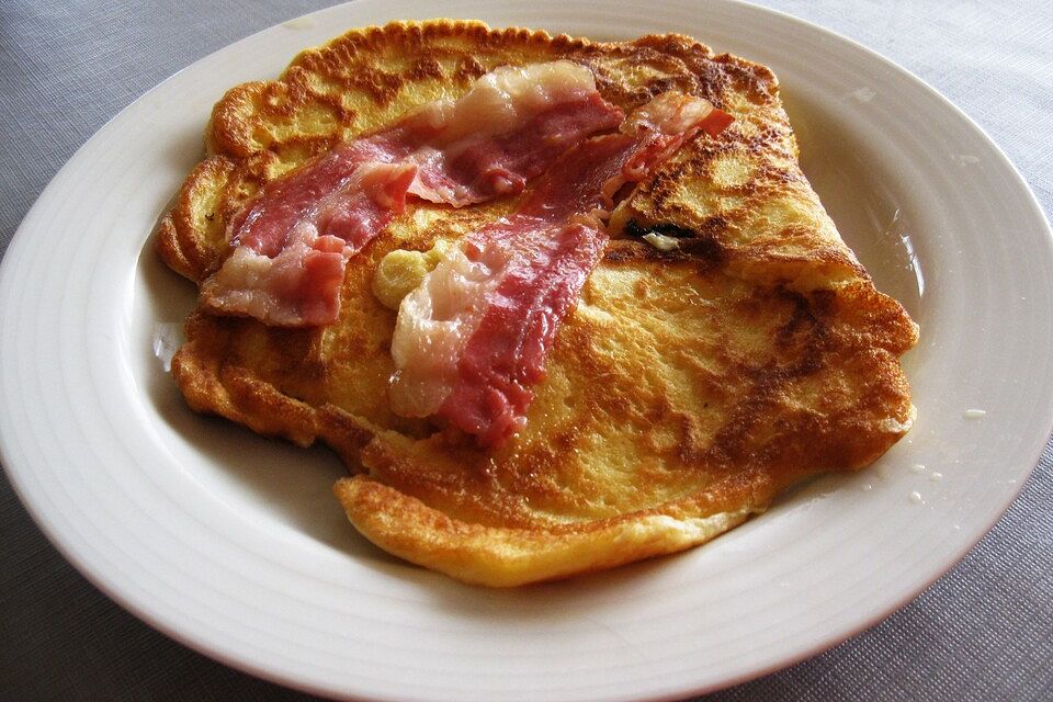 Speckpfannkuchen wie im Rheinland