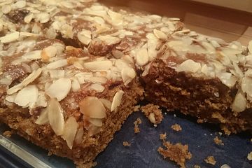 Leckerer Weihnachtskuchen vom Blech