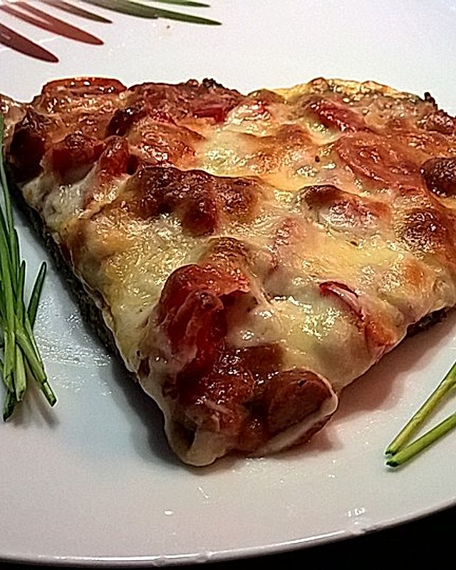 Low carb Pizzaboden