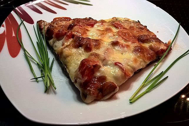 Low carb Pizzaboden von zartgesotten| Chefkoch