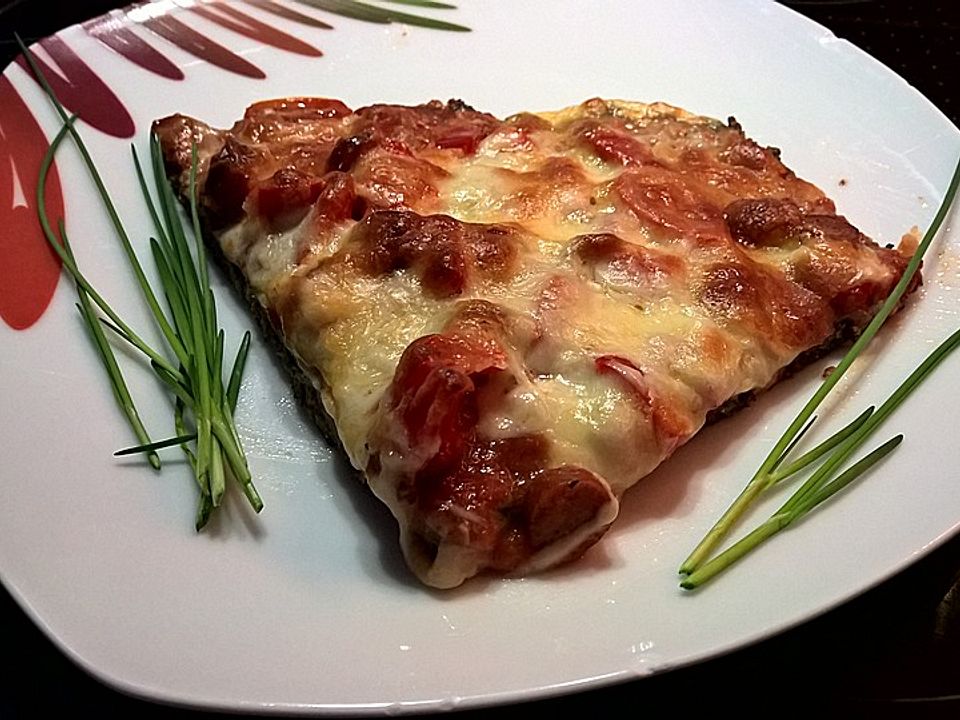 Low carb Pizzaboden von zartgesotten| Chefkoch