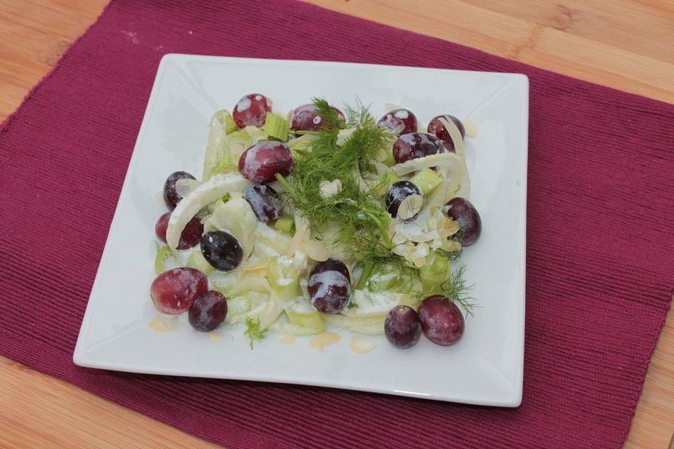 Fenchel-Traubensalat