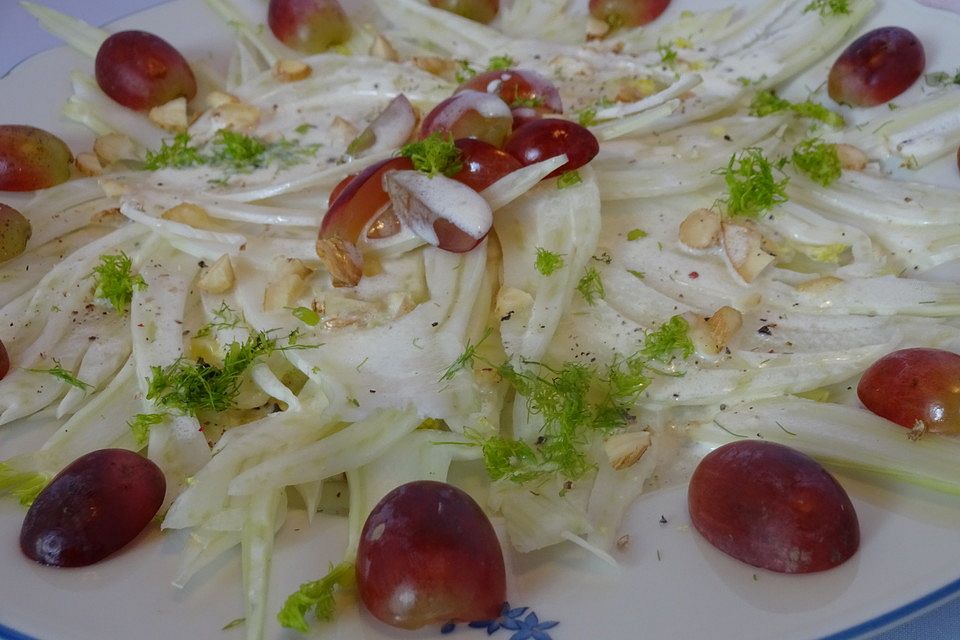 Fenchel-Traubensalat