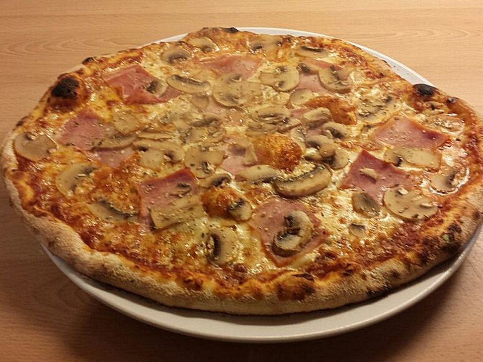 Schinken Pilz Pizza Von Mcmoe Chefkoch