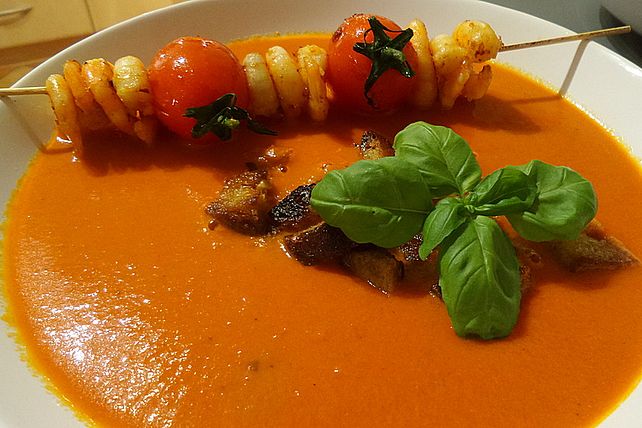 Exotische Tomatensuppe von gloryous| Chefkoch