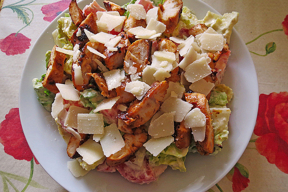 Cesar's Salad mit Hühnchen