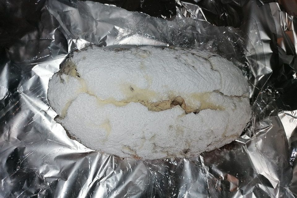 Idiotensicherer Quark-Marzipan Stollen