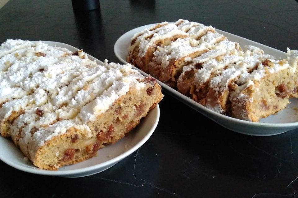 Idiotensicherer Quark-Marzipan Stollen