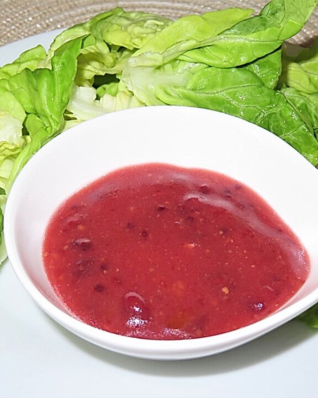 Preiselbeer-Salatdressing